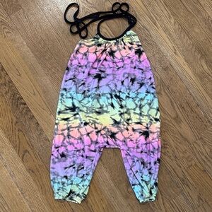 Pixielane Colorful Tie-Dye Jumpsuit 2/3T LIKE NEW